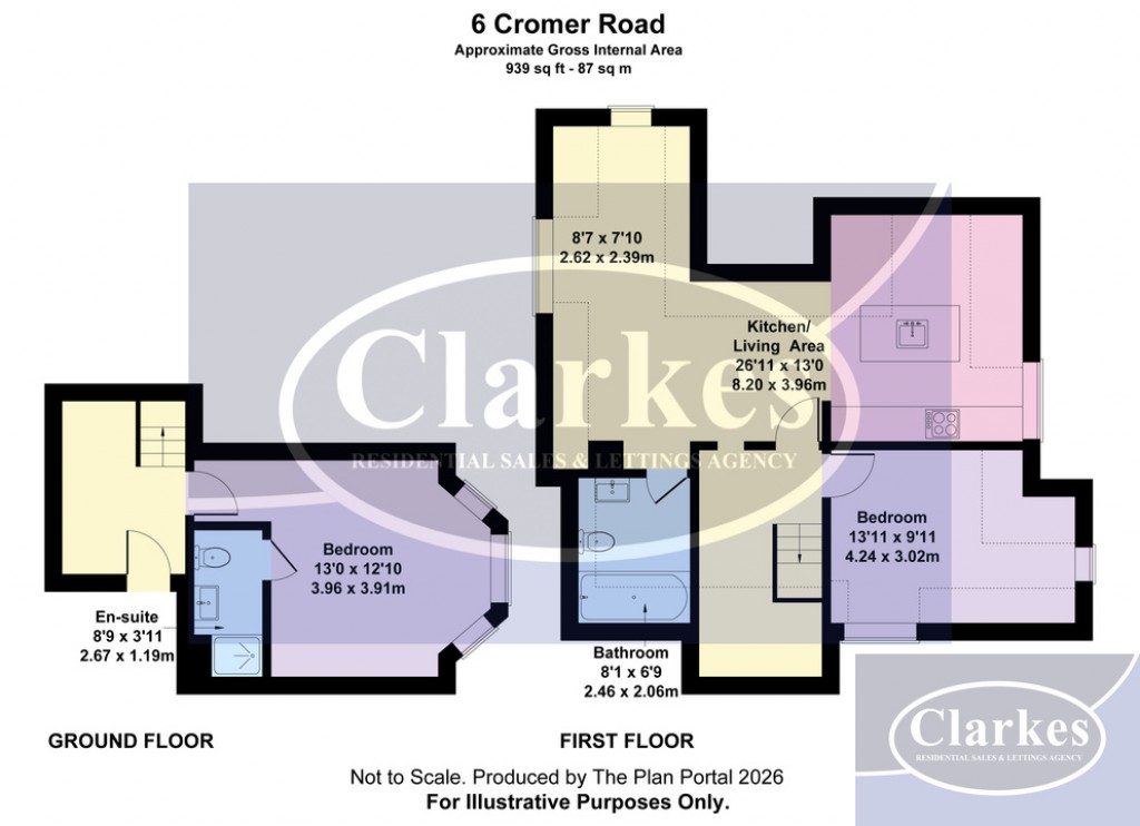 Floorplans For Queens Park, Cromer Road