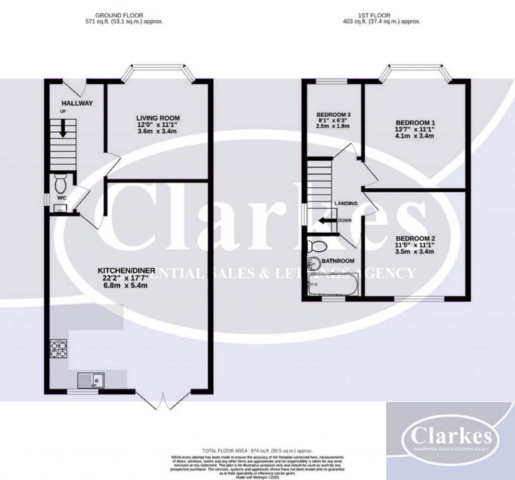 Floorplans For Firbank Road, Bournemouth