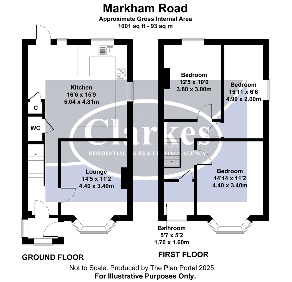 Floorplans For MODERN 3 bed Markham Rd