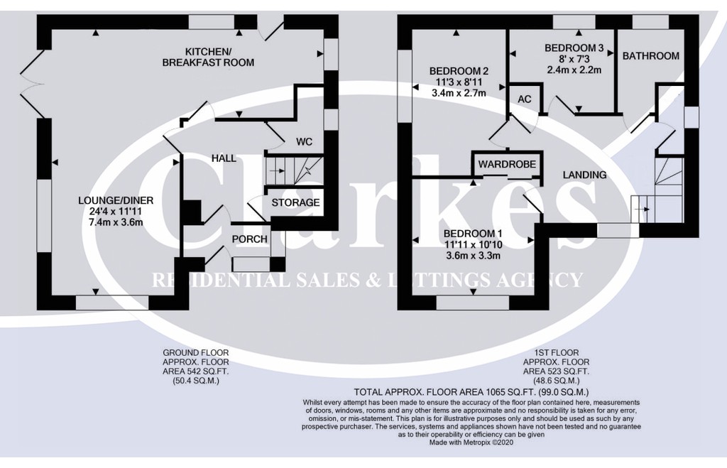 Floorplans For 3 Bed Detached Family House Nursery Road