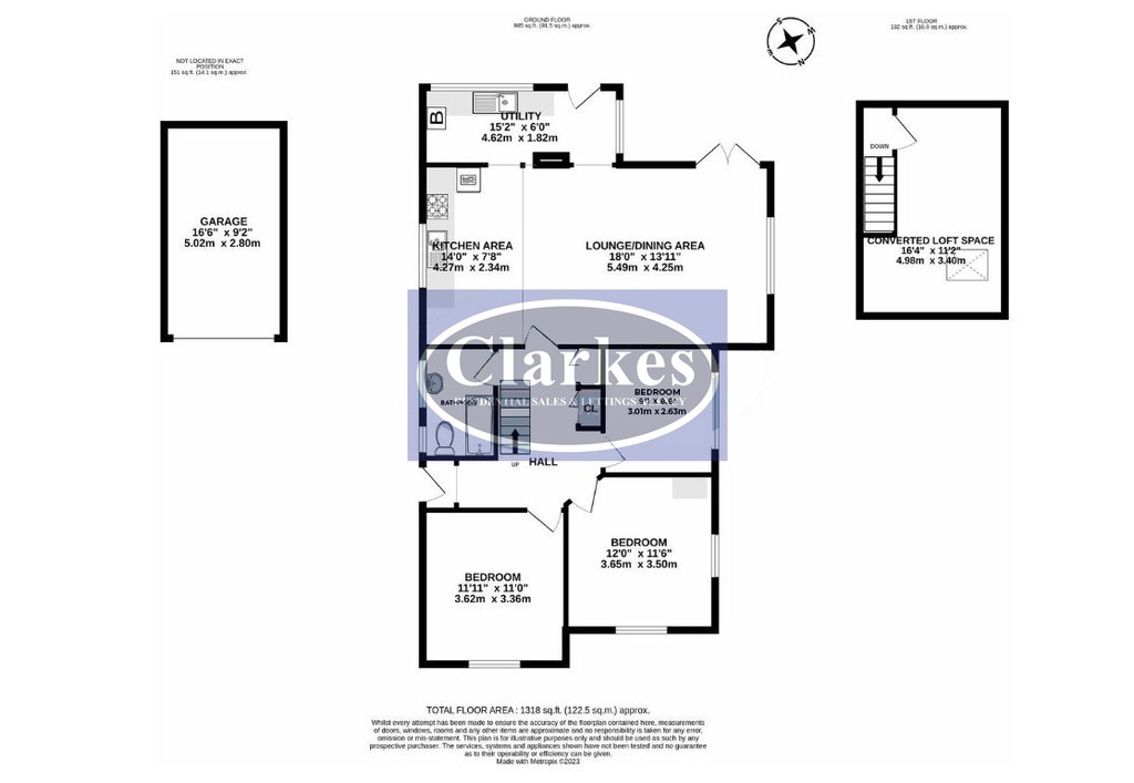 Floorplans For Ferndown LARGE MODERN BUNGALOW