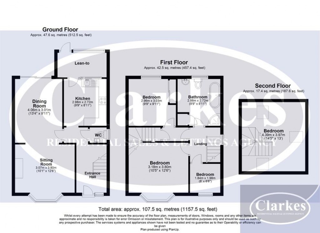 Floorplans For Cyril Rd, Charminster