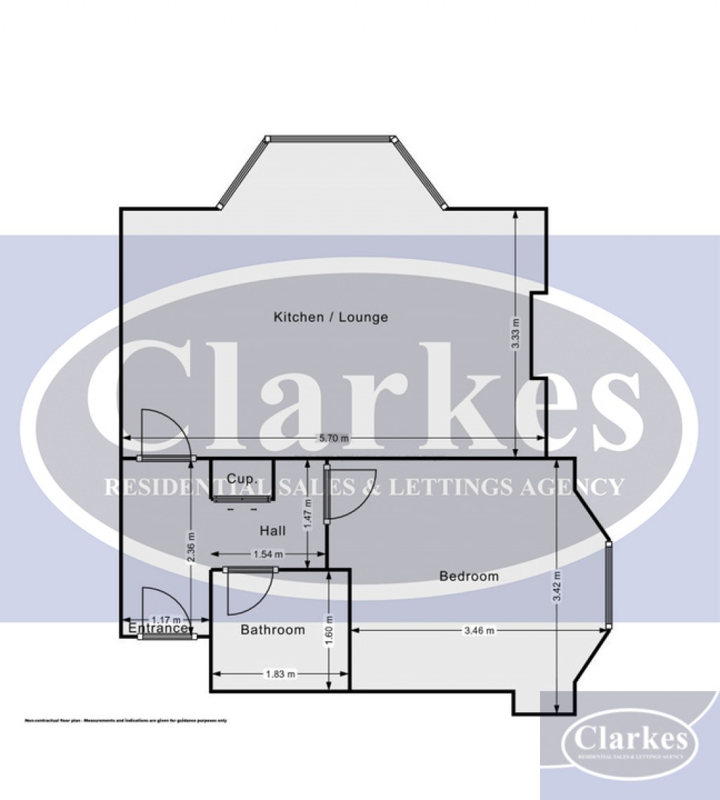 Floorplans For Park View  2 St Marys Road, Springbourne, Bournemouth, Dorset