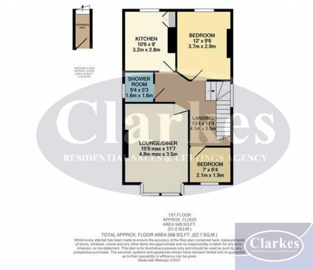 Floorplans For Bingham Road, Winton, Bournemouth, Dorset