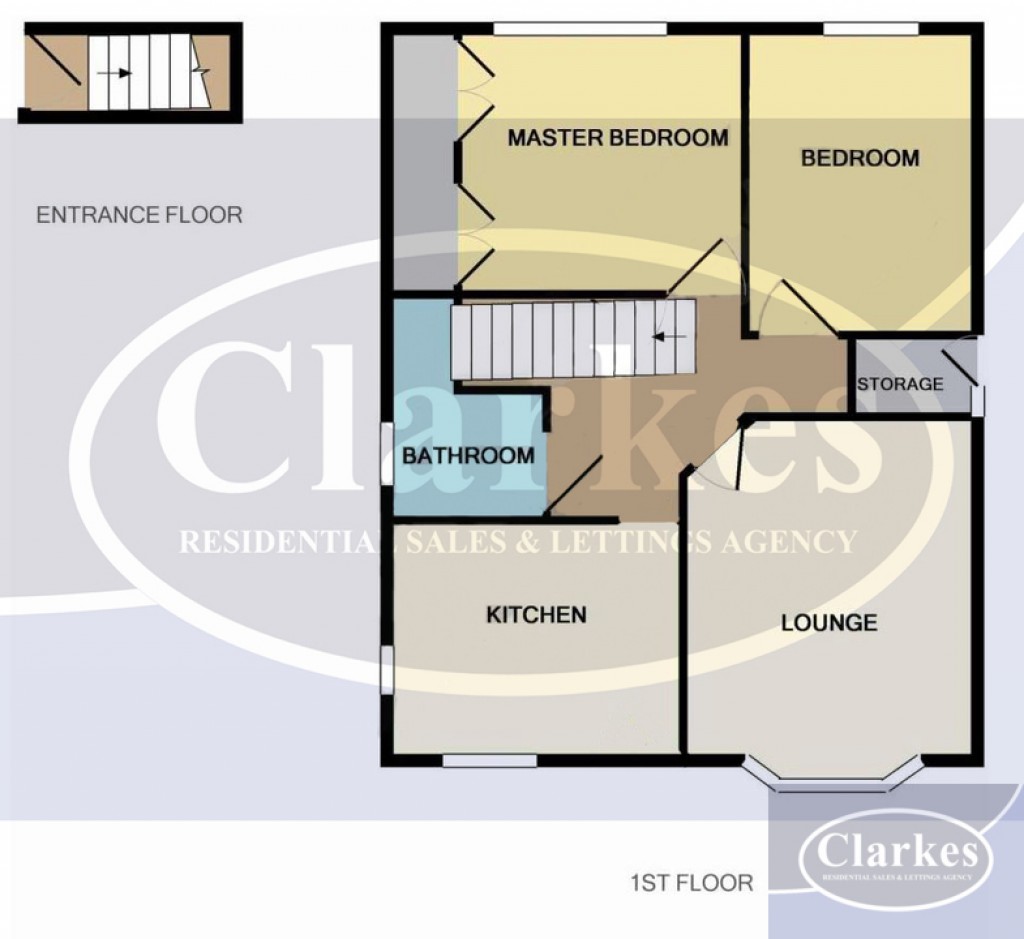 Floorplans For Green Road, Bournemouth, Dorset