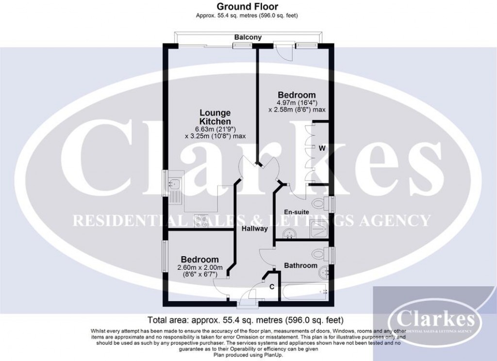 Floorplans For Park Towers, Queens Park, Bournemouth