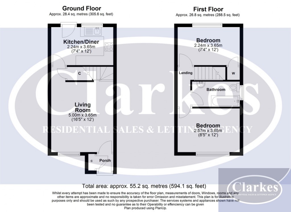 Floorplans For Chesildene Avenue, Bournemouth, Dorset