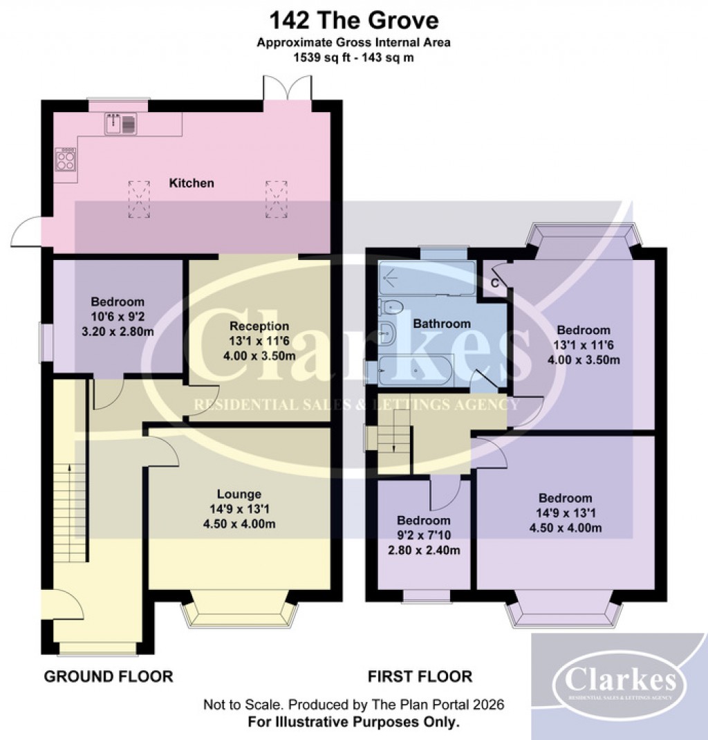 Floorplans For The Grove, Moordown