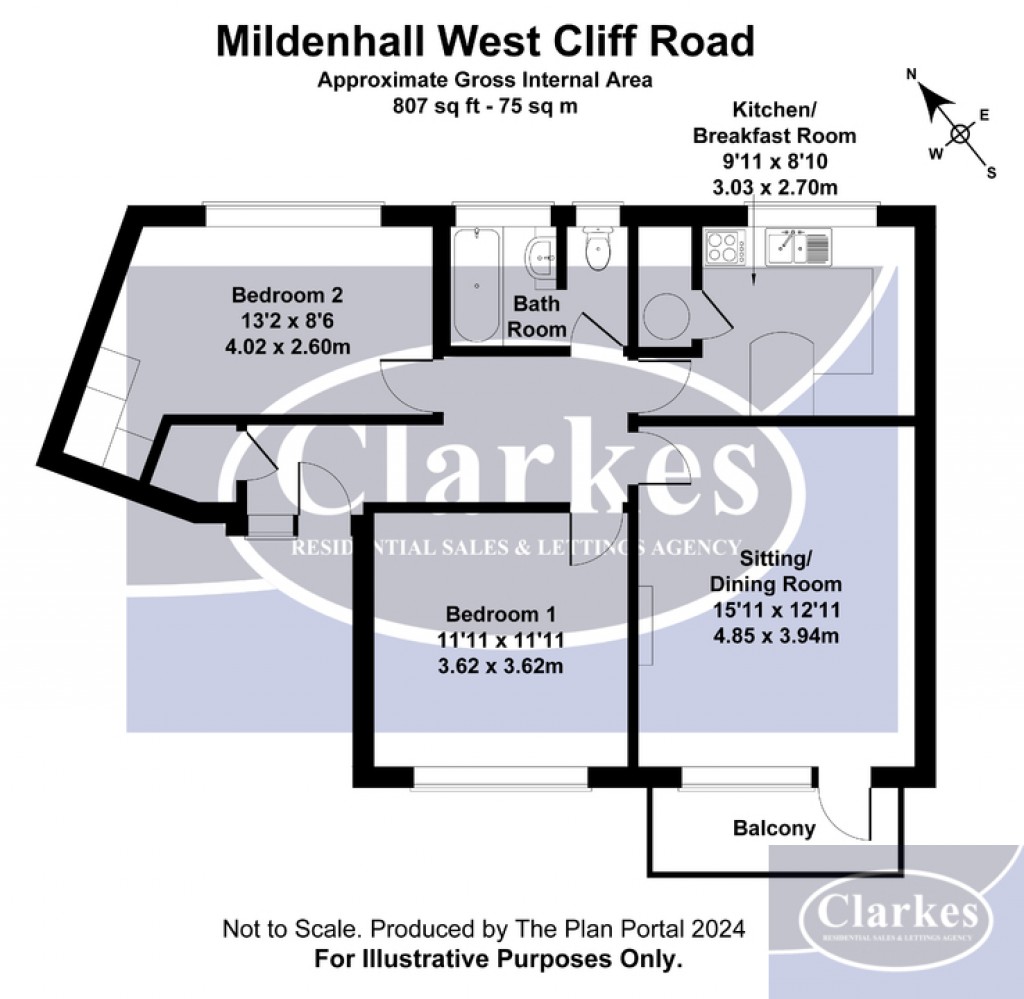 Floorplans For Mildenhall, 25-27 West Cliff Road, , Bournemouth, Dorset