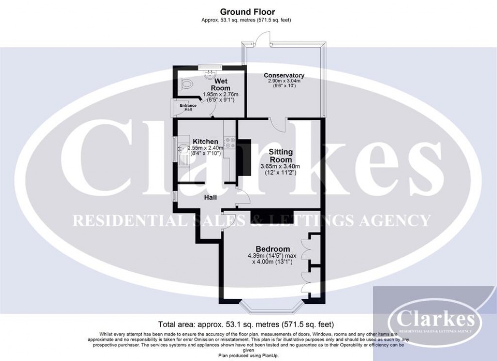 Floorplans For GFF  Ensbury Park Road, Bournemouth, Dorset