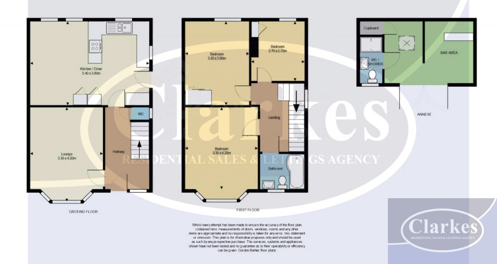 Floorplans For Green Road, Bournemouth, Dorset