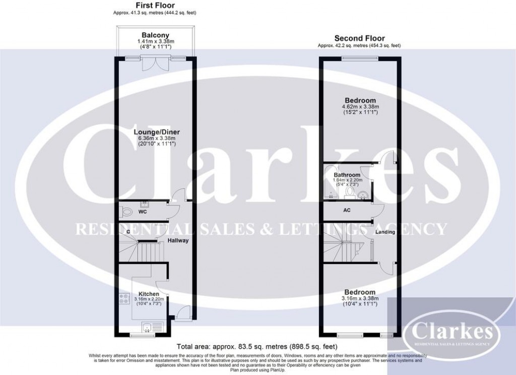 Floorplans For Kilbride, Poole, Dorset