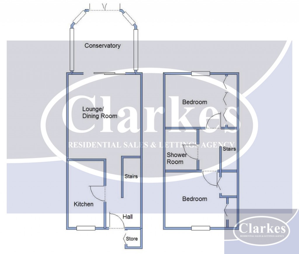 Floorplans For Chickerell Close, Bournemouth