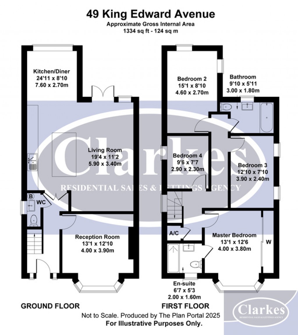 Floorplans For King Edward Avenue, Bournemouth
