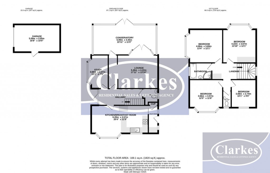 Floorplans For Fernside Road, Talbot Park, Bournemouth