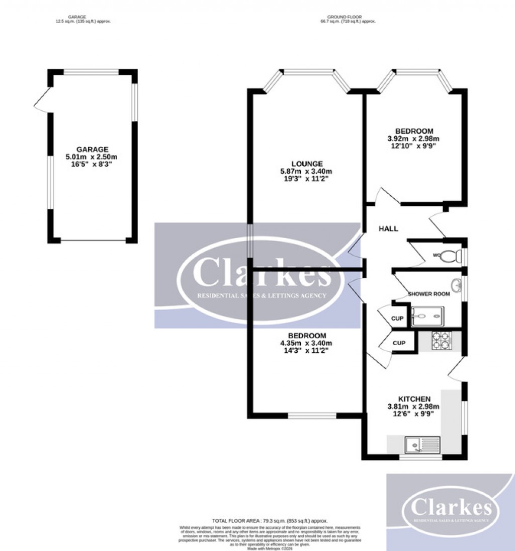 Floorplans For Granby Road, Bournemouth