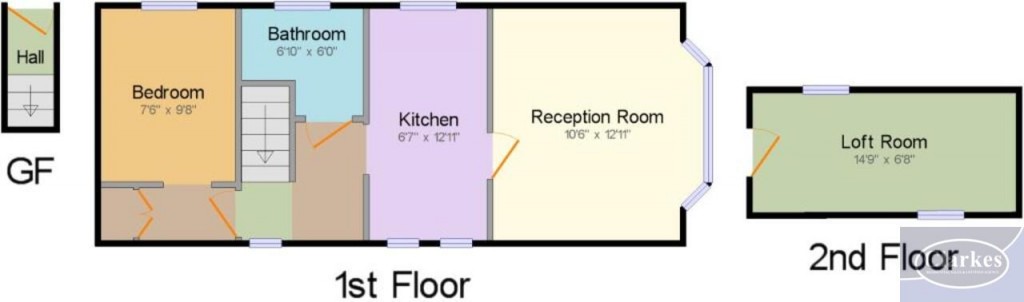 Floorplans For Portland Road, Bournemouth
