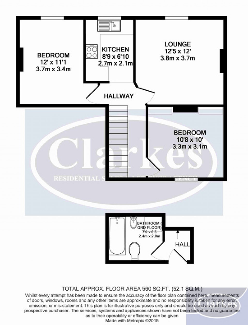 Floorplans For Maple Road, Winton, Bournemouth