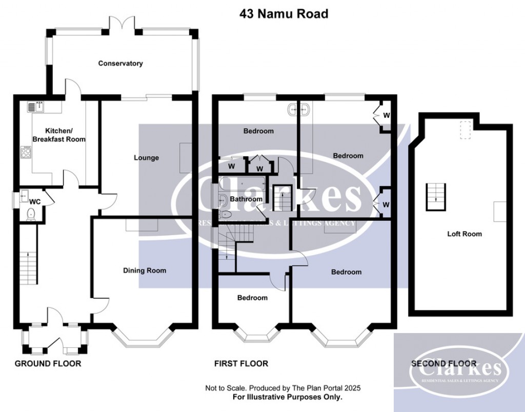 Floorplans For Namu Road, Bournemouth