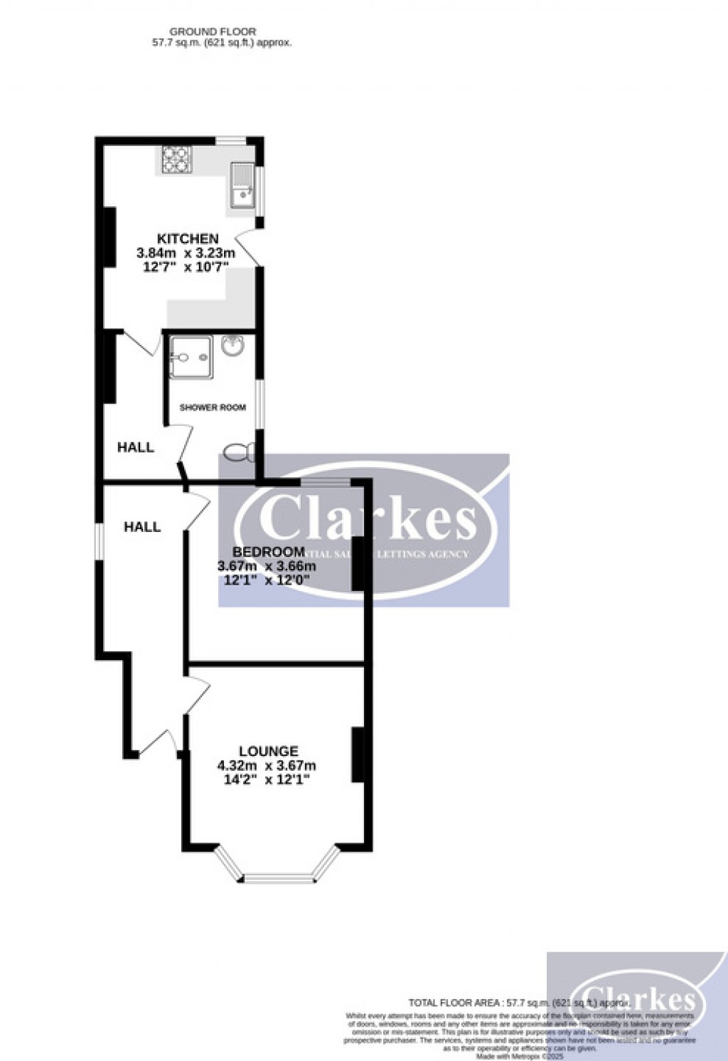 Floorplans For Markham Road, Bournemouth, Bournemouth