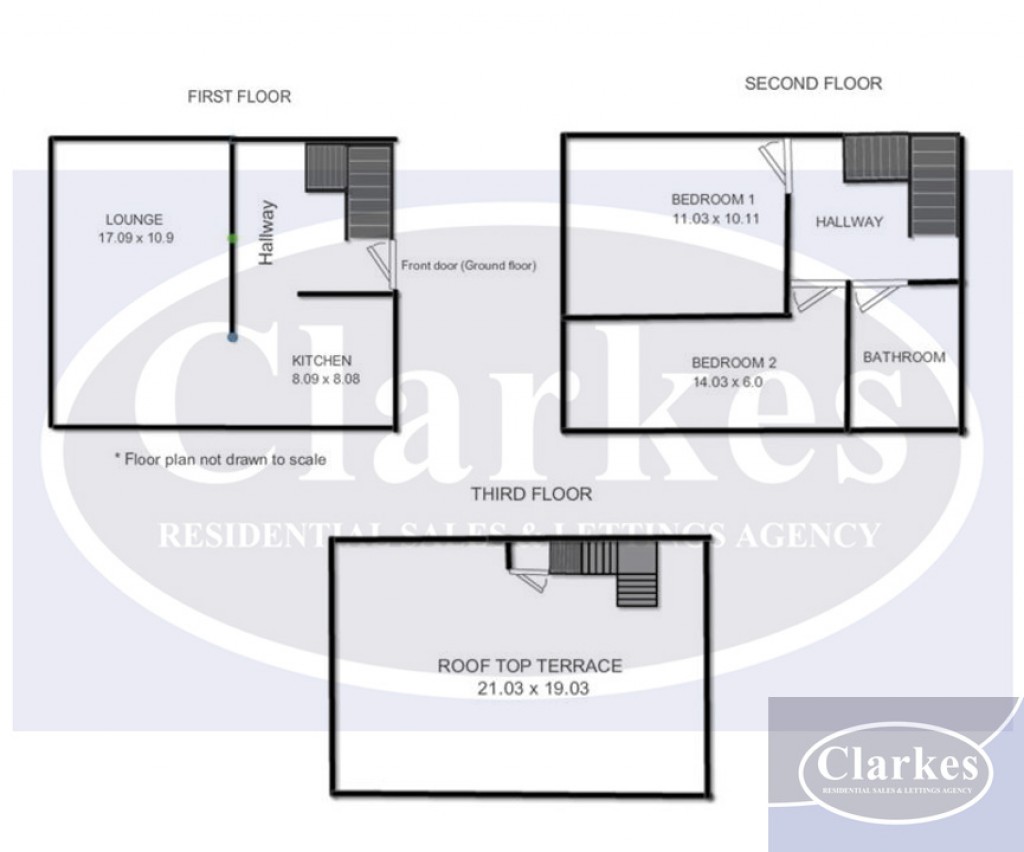 Floorplans For 2a Victoria Park Place