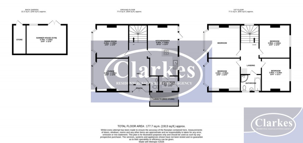 Floorplans For Norton Road, Bournemouth