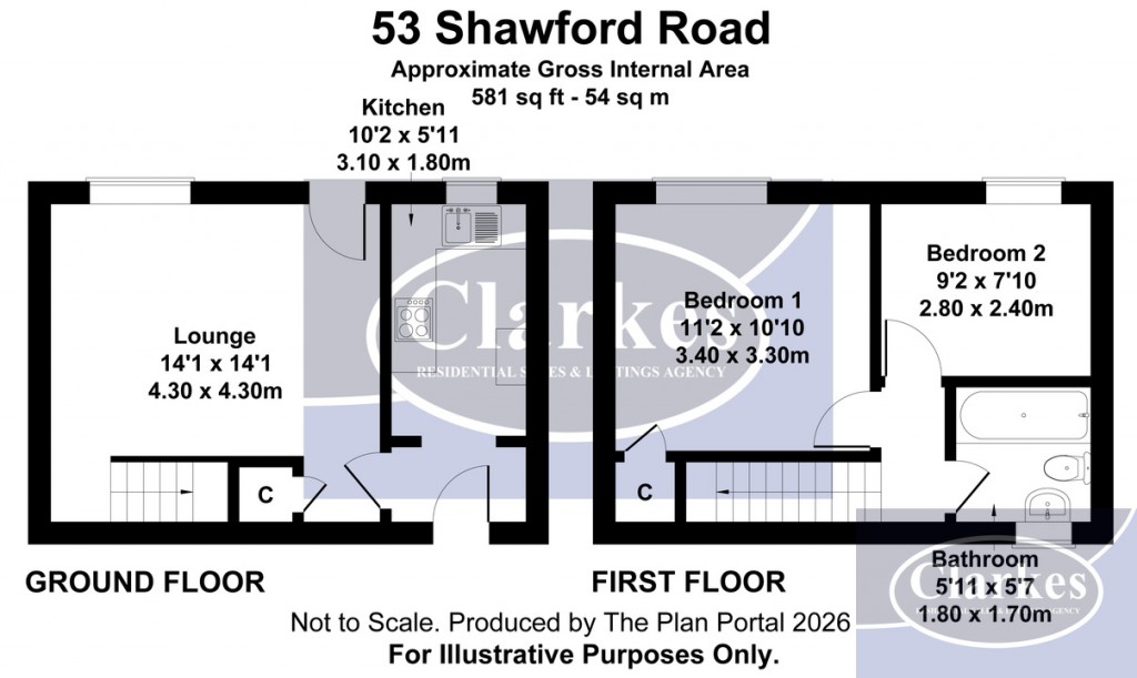 Floorplans For THROOP Shawford Road, Bournemouth