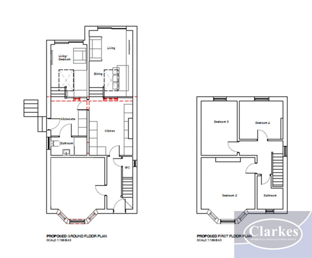 Floorplans For Calvin Road, Winton