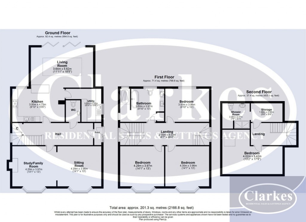 Floorplans For Norton Road, Winton, Dorset