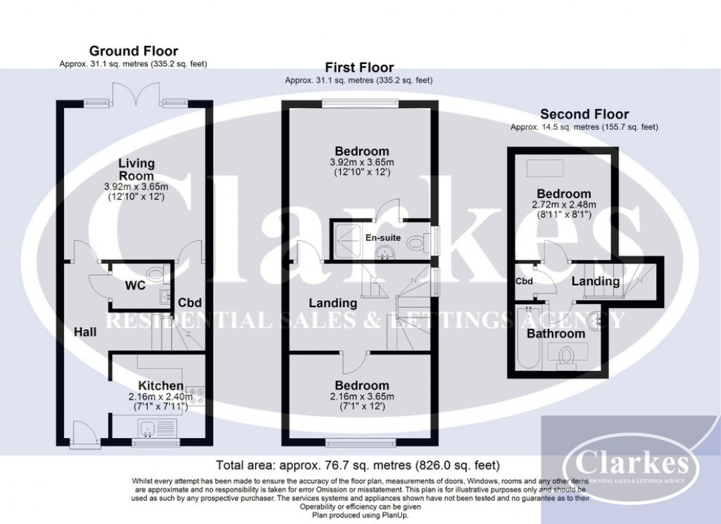 Floorplans For Beswick Gardens, Ensbury Park, Dorset
