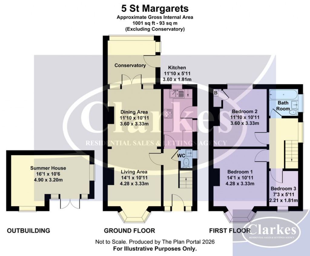 Floorplans For St. Margarets Road, Bournemouth