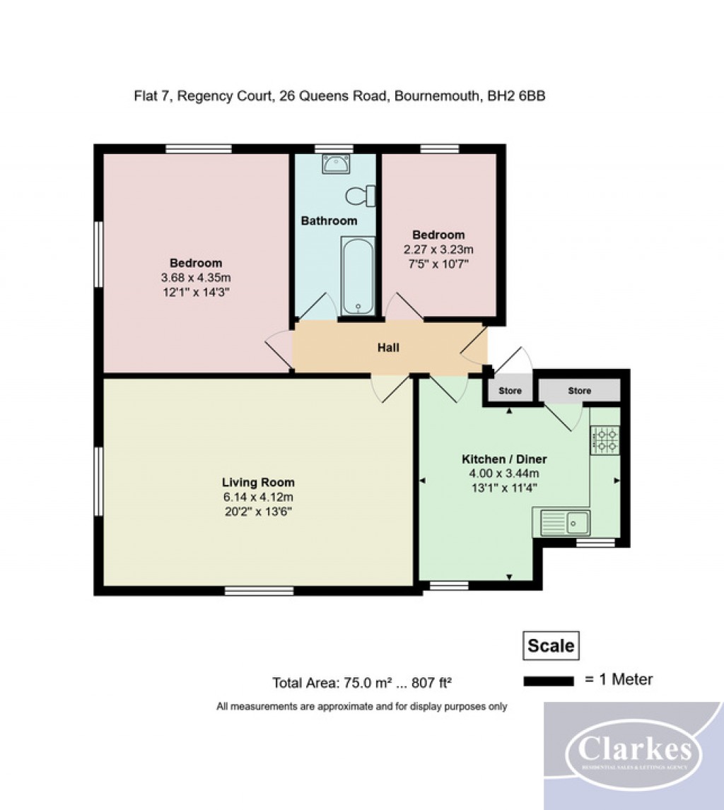 Floorplans For Regency Court, Bournemouth